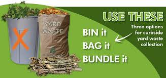 Yard Waste Pickup Through November 2025